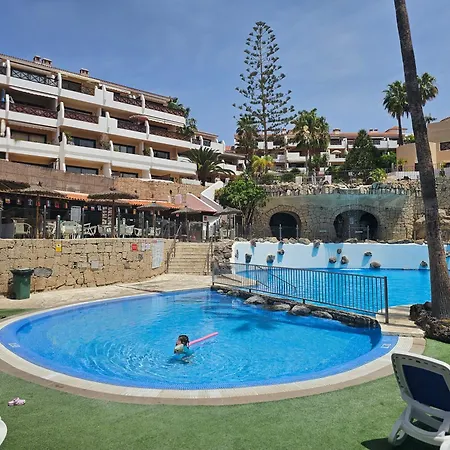 Daire Albatros Oasis Park Ocean, Teide View, Heated Swimming Pool *